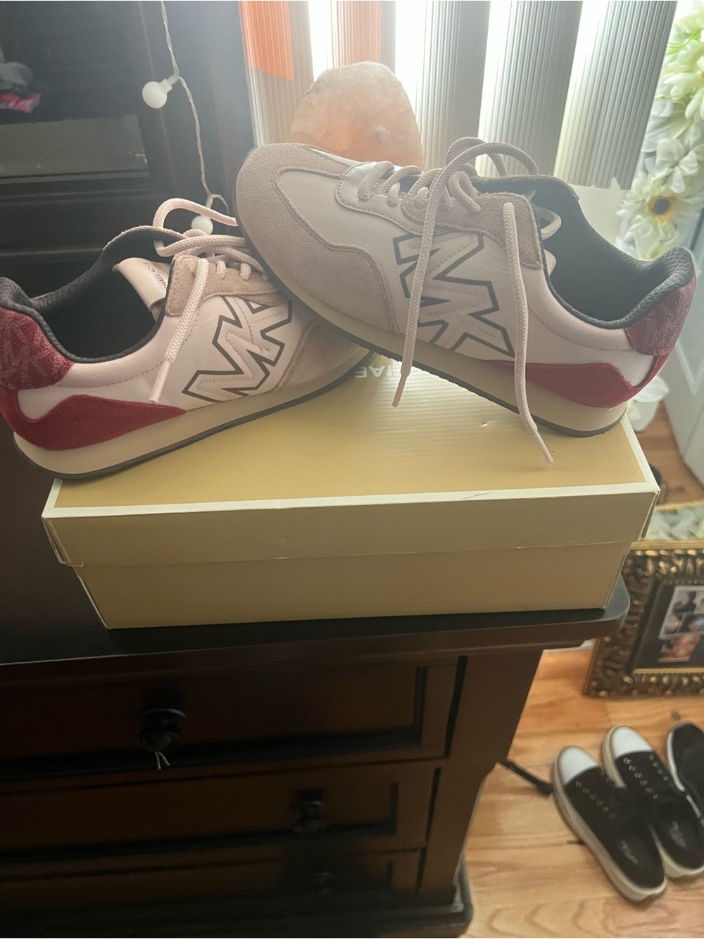 Michael Kors Athletic Sneakers in Pink and Burgundy - Unbranded